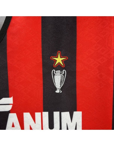 Maillot AC Milan 89/90 Retro Maillot AC Milan 89/90 Retro