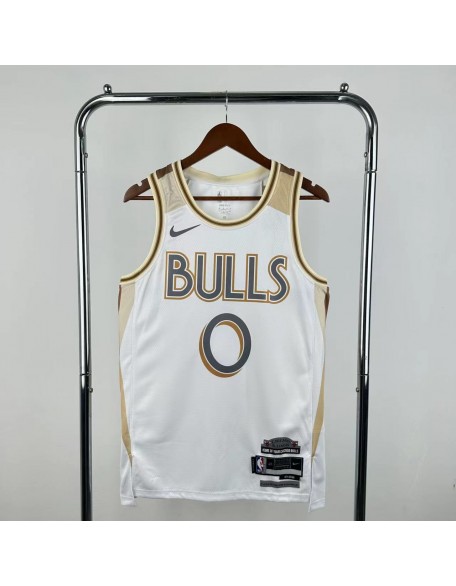 White #0 Chicago Bulls
