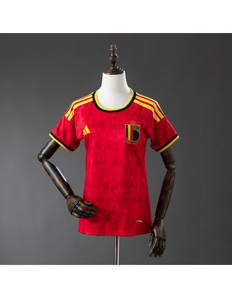 Maillots Belgique Domicile 2025 Femmes