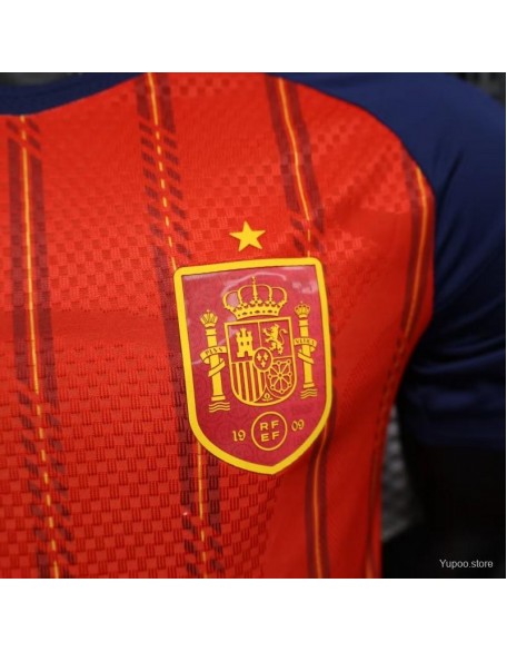 Maillot Espagne Domicile 2026 version joueur Maillot Espagne Domicile 2026 version joueur