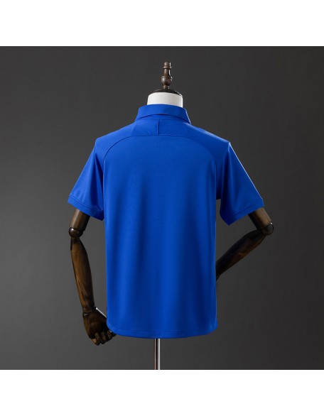 Maillot rétro bleu 120e anniversaire de la France Maillot rétro bleu 120e anniversaire de la France