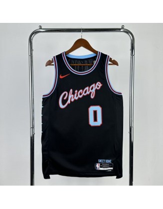 White #0 Chicago Bulls