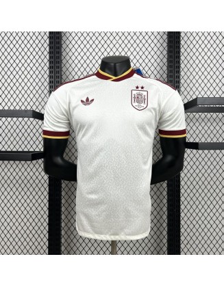 Maillot Espagne Extérieur 2026 Version du lecteur--2 étoiles