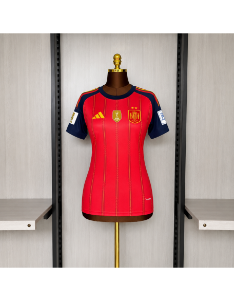 Maillot Espagne Domicile 2026 Femmes--2 étoiles