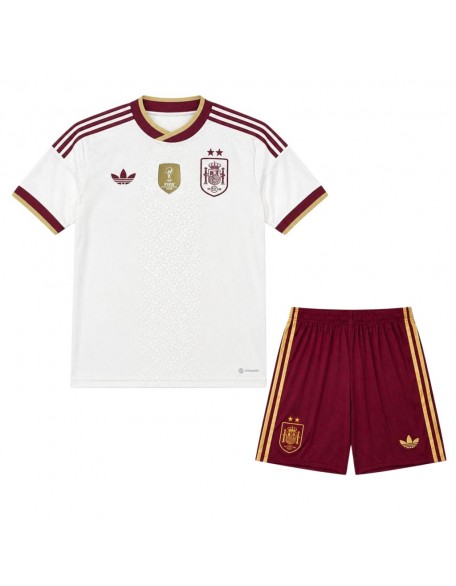 Maillot Espagne Exterieur 2026 enfants--2 étoiles