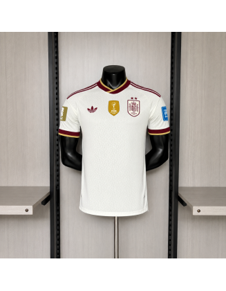 Maillot Espagne Extérieur 2026 Version du lecteur--2 étoiles
