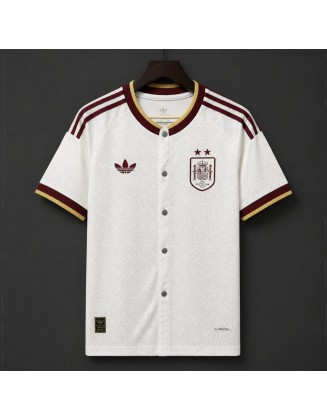 Maillot Espagne Extérieur MLB 2026--2 étoiles
