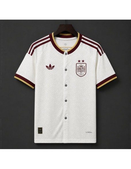 Maillot Espagne Extérieur MLB 2026--2 étoiles
