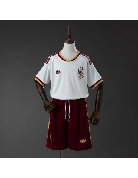 Maillot Espagne Exterieur 2026 enfants--2 étoiles