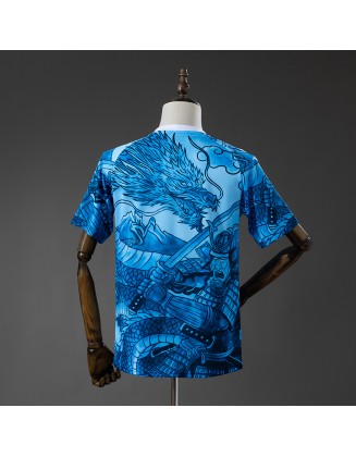 Maillot bleu Y3 du Japon 2026