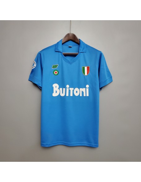 Naples Maillots 87/88 Rétro