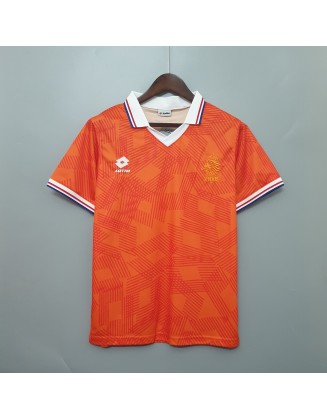 Maillot Pays-Bas Domicile 1991 Retro 