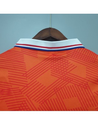Maillot Pays-Bas Domicile 1991 Retro 