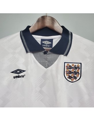 Angleterre Domicile Maillots Rétro 1990