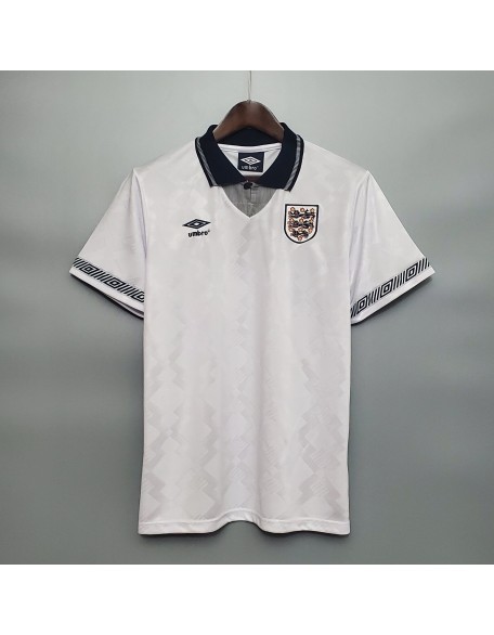 Angleterre Domicile Maillots Rétro 1990