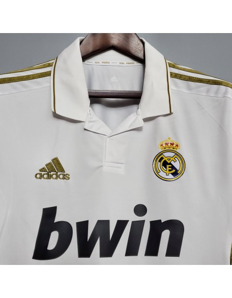 Maillot Real Madrid 11/12 Retro manche longue Maillot Real Madrid 11/12 Retro manche longue