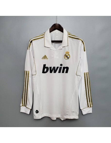 Maillot Real Madrid 11/12 Retro manche longue