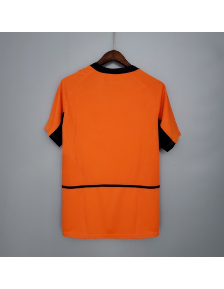 Maillot Pays-Bas Domicile 2002 Retro Maillot Pays-Bas Domicile 2002 Retro