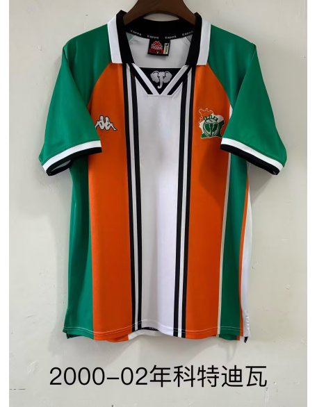 Côte d'Ivoire Jerseys 00/02 retro