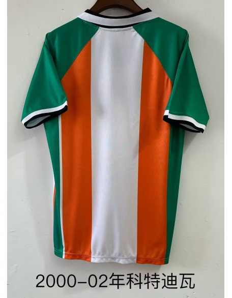 Côte d'Ivoire Jerseys 00/02 retro Côte d'Ivoire Jerseys 00/02 retro