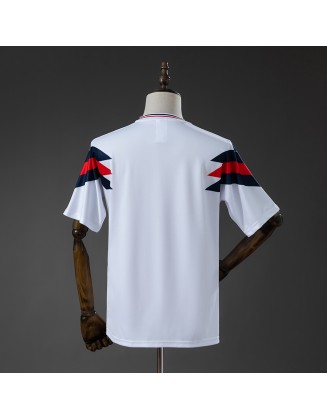 Angleterre Domicile Maillots Rétro 1990