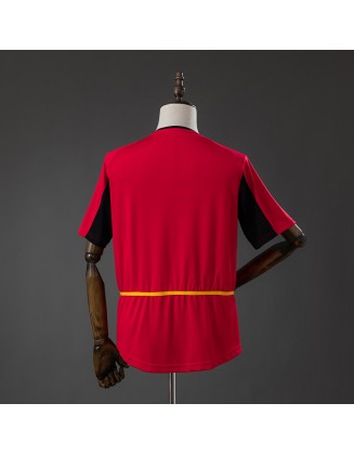 Maillot rétro de Belgique 2002