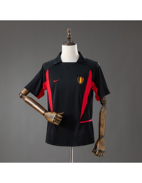 Maillot rétro de Belgique 2002
