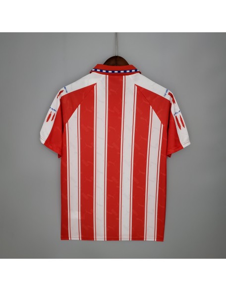 Maillot Atletico Madrid Domicile 94/95 Retro Maillot Atletico Madrid Domicile 94/95 Retro