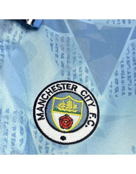 Maillot Manchester City 89/91 Retro Maillot Manchester City 89/91 Retro