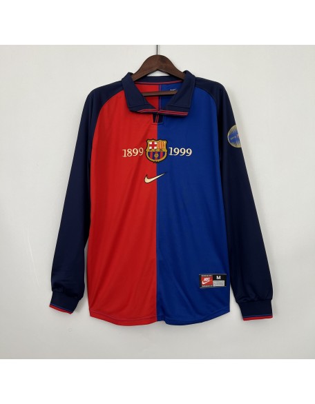 Retro Barcelona 100th Anniversary version Manche longue